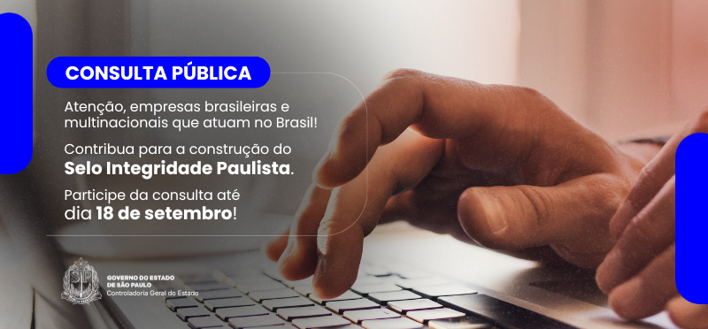 Consulta Pública do Selo Integridade Paulista